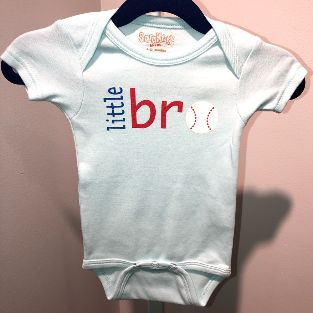 Little Bro baby onesie